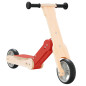 Trottinette pour enfants 2 in 1 rouge