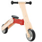 Trottinette pour enfants 2 in 1 rouge