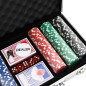 Jeu de jetons de poker 300 pcs 11,5 g