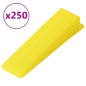 Système de nivellement de carrelage 250 cales 500 clips 2 mm