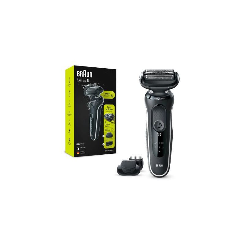 Braun Shaver Series 5 51-W1500s 51W1500s Wet&Dry black Schwarz (432692)