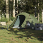 Tente de camping tunnel 3 personnes vert olive imperméable