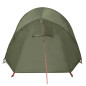 Tente de camping tunnel 3 personnes vert olive imperméable