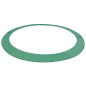 Coussin de protection PE vert pour trampoline rond 4,57 m