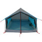 Tente de camping 2 personnes bleu imperméable