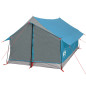 Tente de camping 2 personnes bleu imperméable