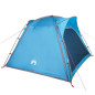 Tente de camping 4 personnes bleu libération rapide imperméable