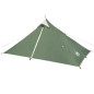 Tente de camping tipi 1 personne vert imperméable