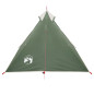 Tente de camping tipi 1 personne vert imperméable