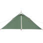 Tente de camping tipi 1 personne vert imperméable