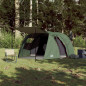 Tente de camping tunnel 4 personnes vert imperméable