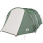 Tente de camping tunnel 4 personnes vert imperméable