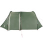 Tente de camping tunnel 4 personnes vert imperméable