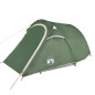 Tente de camping tunnel 2 personnes vert imperméable