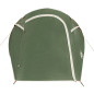 Tente de camping tunnel 2 personnes vert imperméable