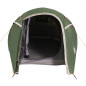 Tente de camping tunnel 2 personnes vert imperméable