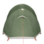 Tente de camping tunnel 2 personnes vert imperméable