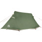 Tente de camping tunnel 2 personnes vert imperméable