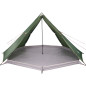 Tente familiale tipi 8 personnes vert imperméable