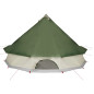 Tente familiale tipi 10 personnes vert imperméable