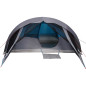 Tente de cabine familiale 6 personnes bleu imperméable