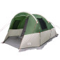 Tente de camping tunnel 4 personnes vert imperméable