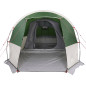 Tente de camping tunnel 4 personnes vert imperméable