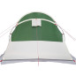 Tente de camping tunnel 4 personnes vert imperméable