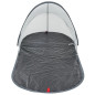 Tente de plage gris escamotable imperméable