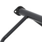 Porte selle mural noir fer