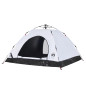 Tente de camping 5 personnes tissu occultant libération rapide