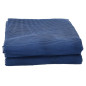 Tapis de sol de camping bleu 4x3 m