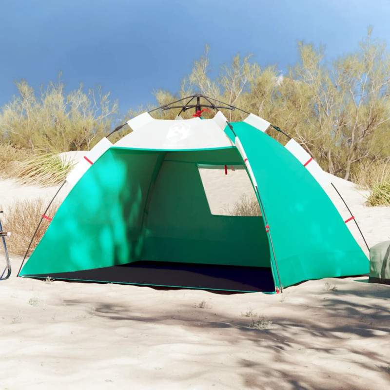 Tente de plage 2 personnes libération rapide imperméable