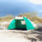 Tente de plage 2 personnes libération rapide imperméable