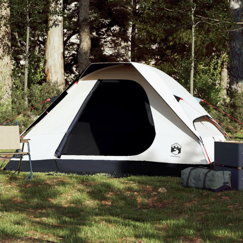 Tente de camping à dôme 2 personnes tissu occultant imperméable