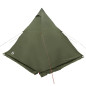 Tente familiale tipi 6 personnes vert olive imperméable