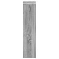 Cache radiateur sonoma gris 205x21,5x83,5 cm bois d ingénierie