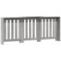 Cache radiateur sonoma gris 205x21,5x83,5 cm bois d ingénierie