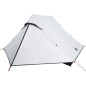 Tente de camping 2 personnes blanc tissu occultant imperméable