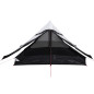 Tente de camping 2 personnes blanc tissu occultant imperméable