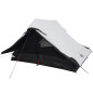 Tente de camping 2 personnes blanc tissu occultant imperméable