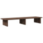 Support de moniteur chêne marron 100x27x15 cm bois d ingénierie