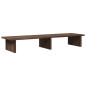 Support de moniteur chêne marron 100x27x15 cm bois d ingénierie