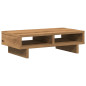 Support de moniteur chêne artisanal 50x27x15 cm bois ingénierie