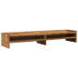 Support de moniteur vieux bois 100x24x16 cm bois d ingénierie