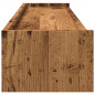 Support de moniteur vieux bois 100x24x16 cm bois d ingénierie