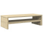 Support de moniteur chêne sonoma 54x22x15 cm bois d ingénierie