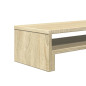 Support de moniteur chêne sonoma 54x22x15 cm bois d ingénierie