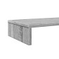 Support de moniteur sonoma gris 100x27x10 cm bois d ingénierie