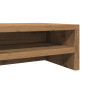 Support de moniteur chêne artisanal 100x24x13cm bois ingénierie